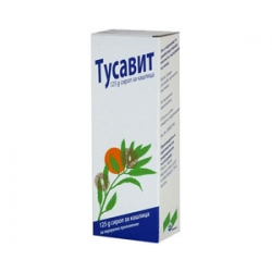 ТУСАВИТ СИРОП ЗА КАШЛИЦА 125МГ